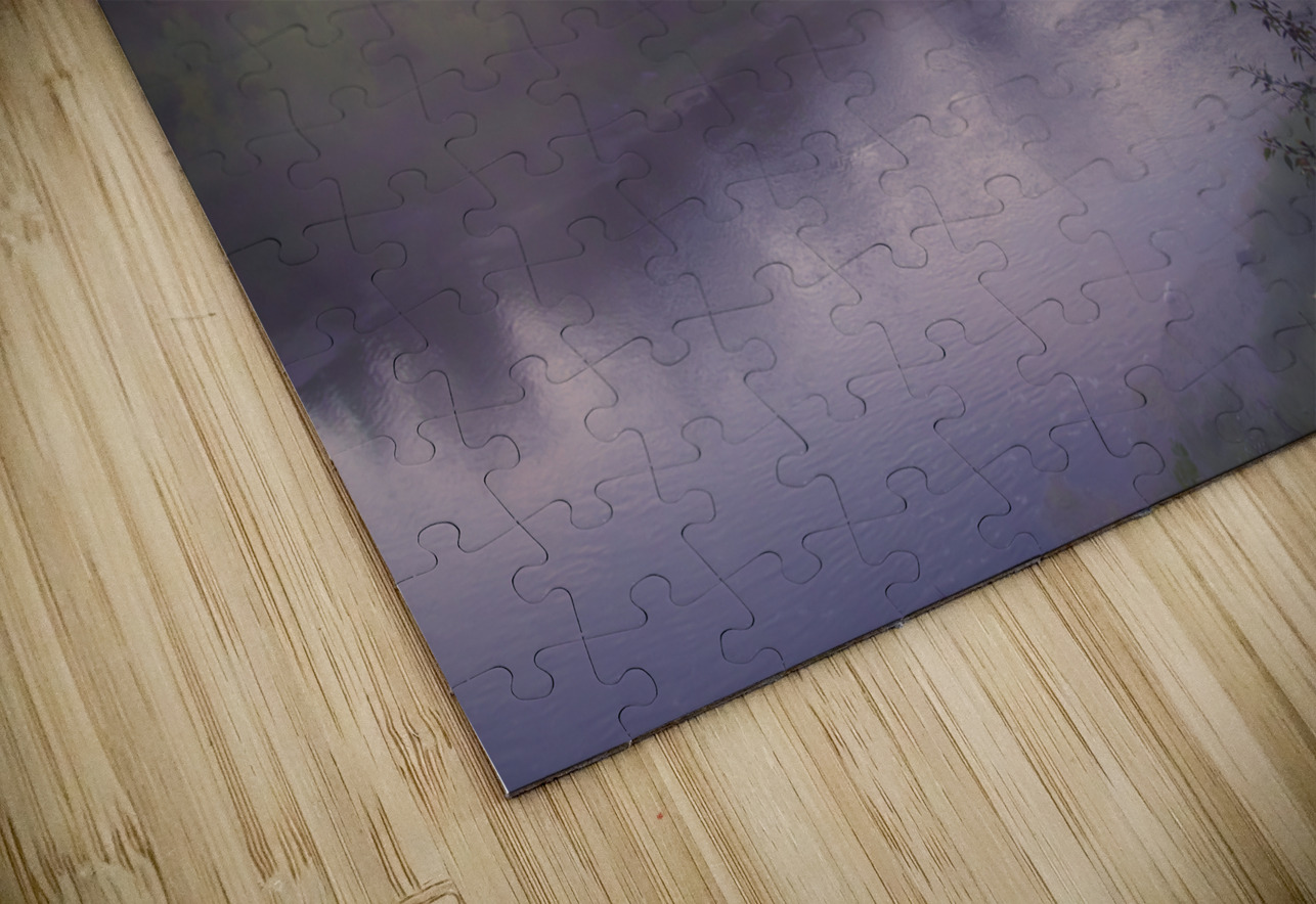 Foggy Sunrise on the Roseau River Marc Gilbert Photography Puzzle