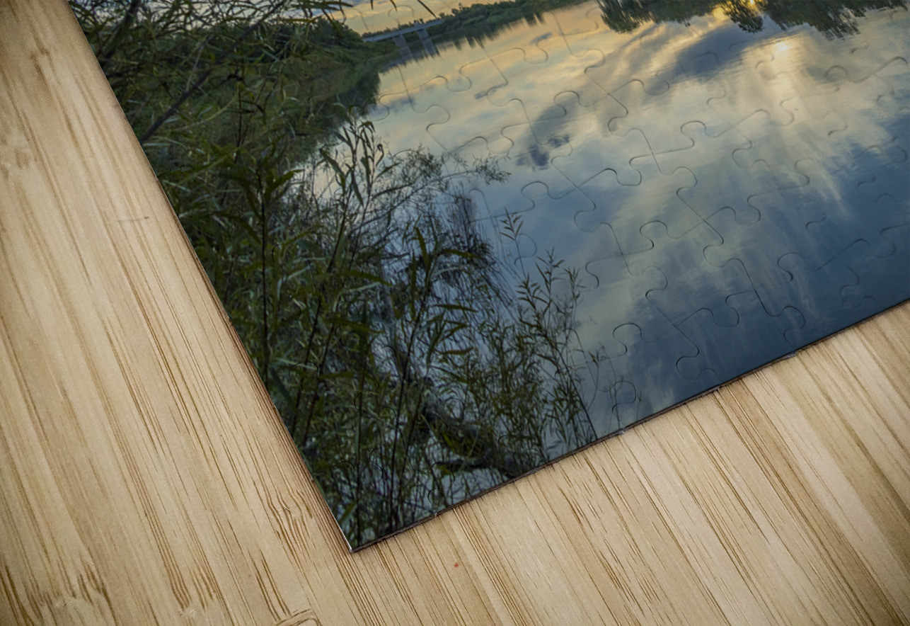 Red River at Sunset Marc Gilbert Photography Puzzle