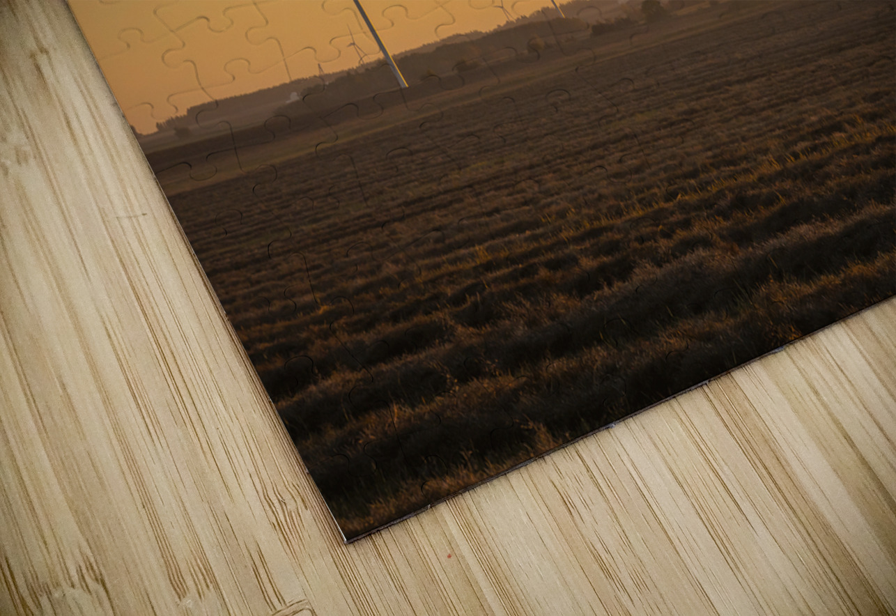 Wind Turbines at Sunset Marc Gilbert Photography Puzzle