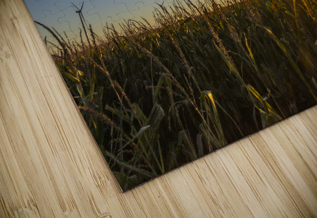 Sunset in the Cornfield Marc Gilbert Photography Puzzle