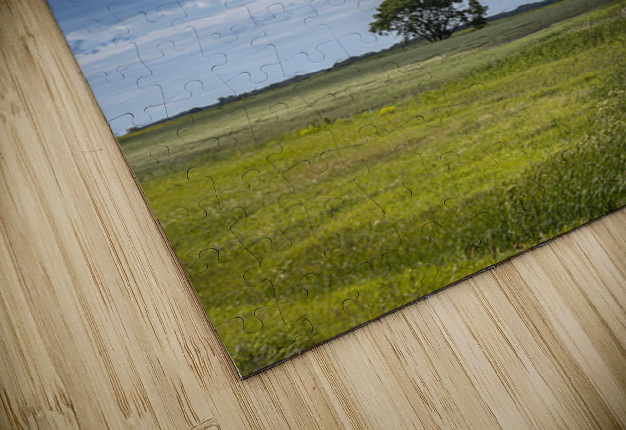 Lone Tree on a Cloudy Day Marc Gilbert Photography Puzzle