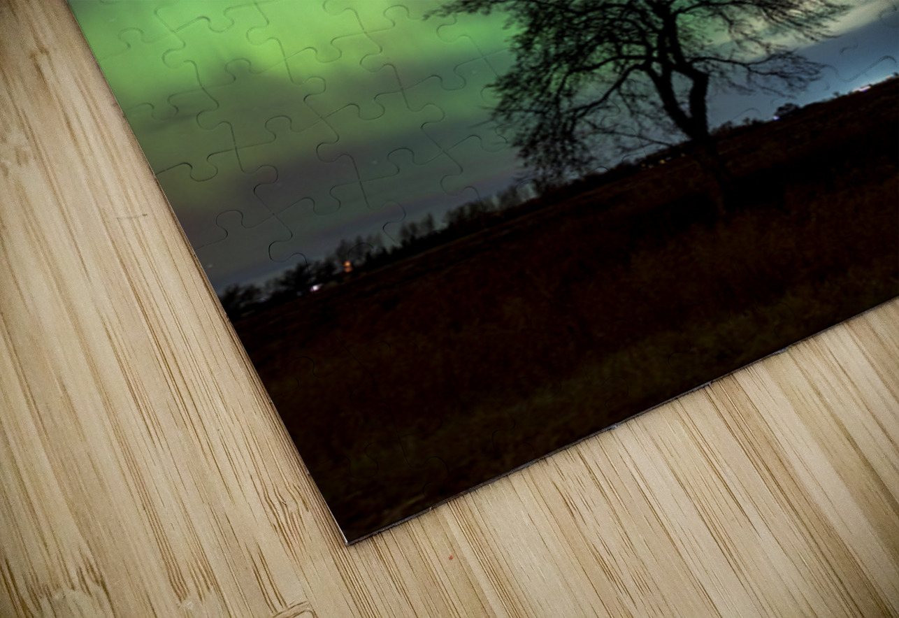 Northern Lights Dance Marc Gilbert Photography Puzzle