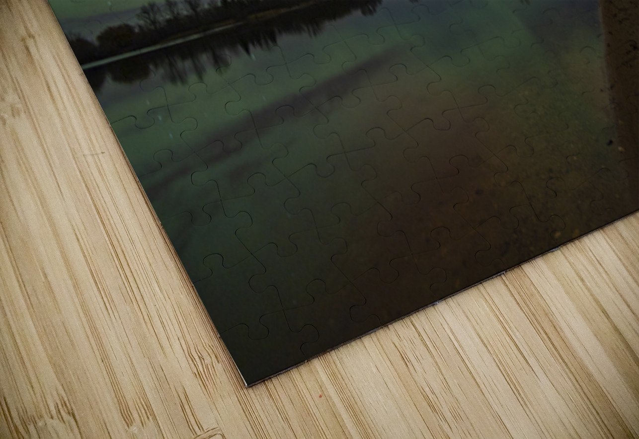 Northern Lights Reflections Marc Gilbert Photography Puzzle