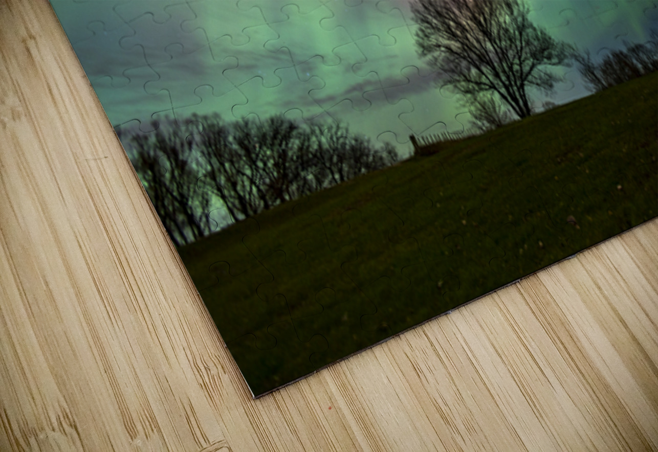 Aurora Colorscape Marc Gilbert Photography Puzzle