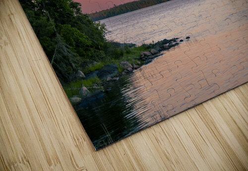 Pastel Sunrise on Shoal Lake Marc Gilbert Photography puzzle