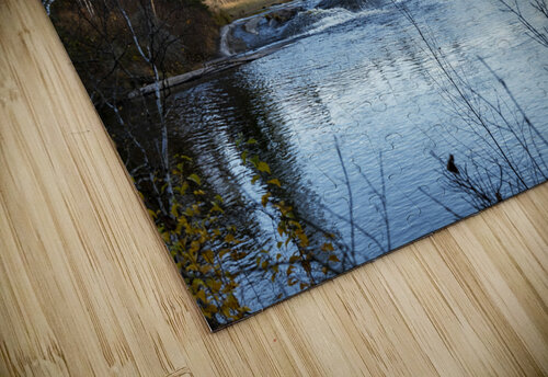 Lone Tamarack Tree Behind the Falls Marc Gilbert Photography puzzle