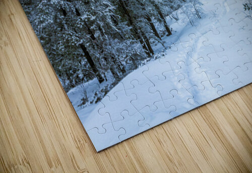 Winter on Hanson Creek Trail Marc Gilbert Photography puzzle