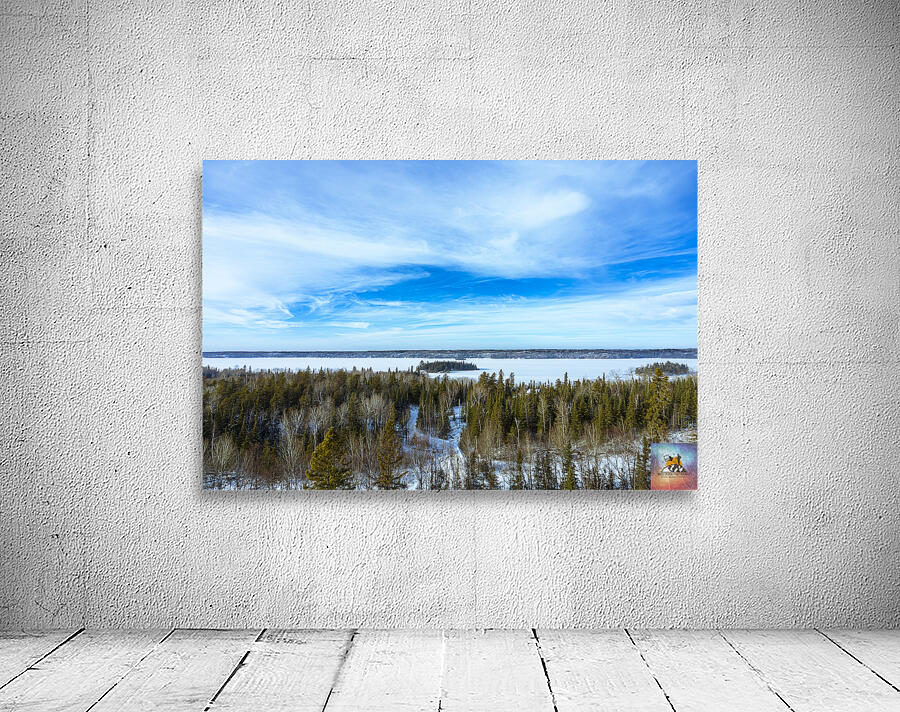 Top of the World in Winter Wall Preview