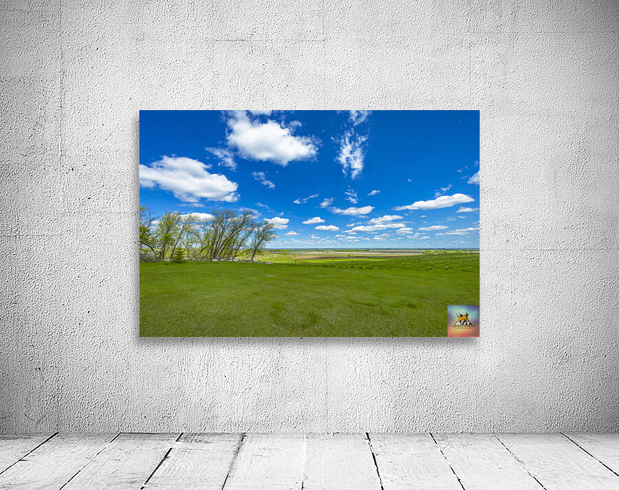 Green Valley Under a Blue Sky Wall Preview