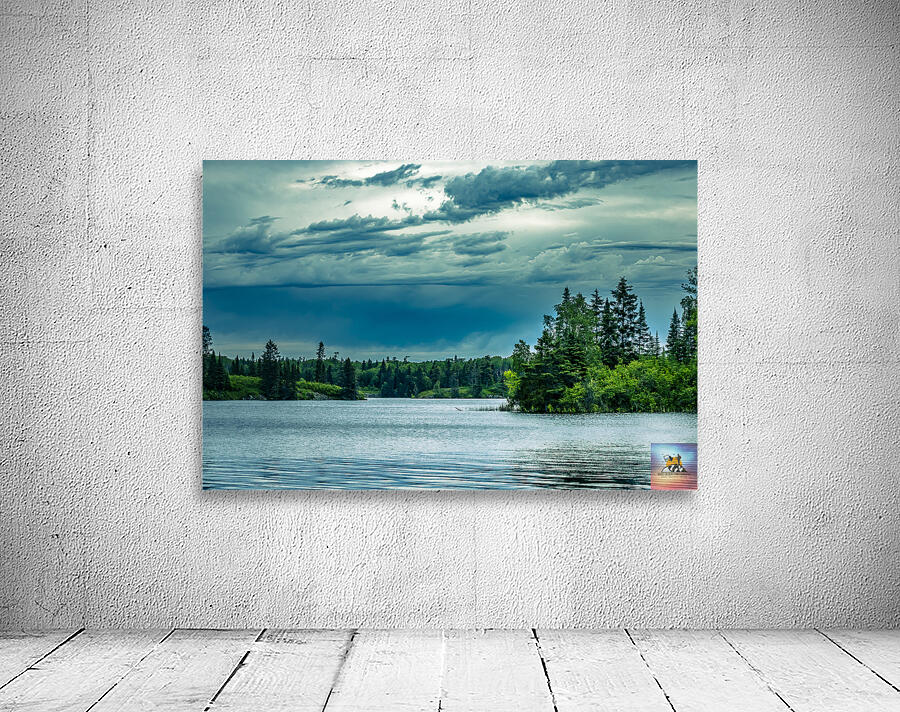 Cloudy Day on the Lake Wall Preview