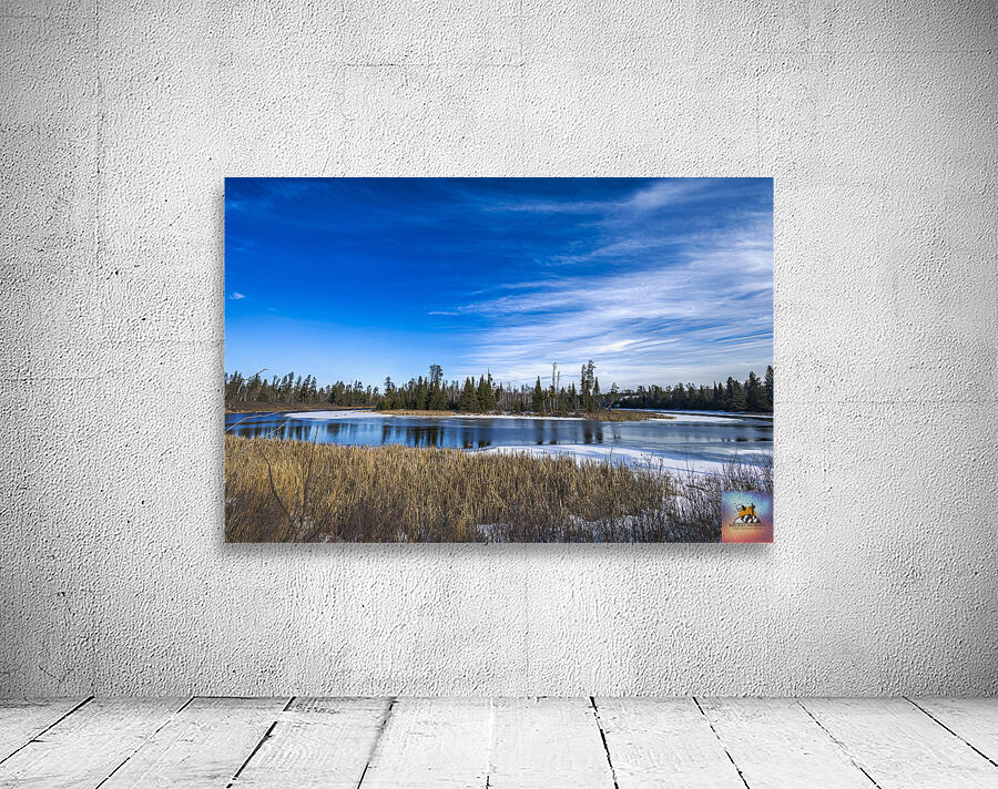 Pine Point Rapids Wall Preview