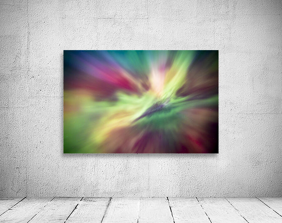 Kaleidoscope Auroras Wall Preview