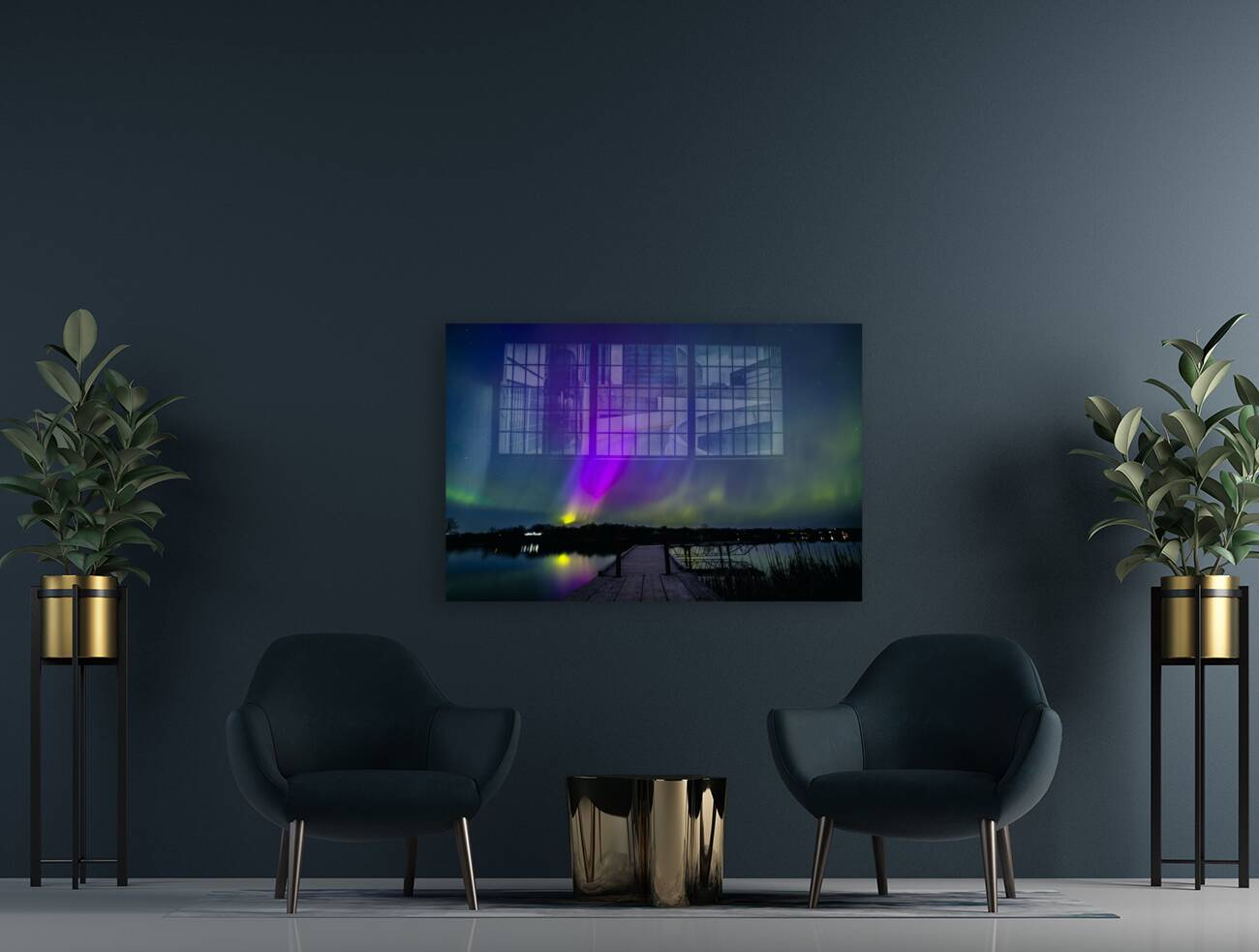 Comet Fall Aurora Reproduction