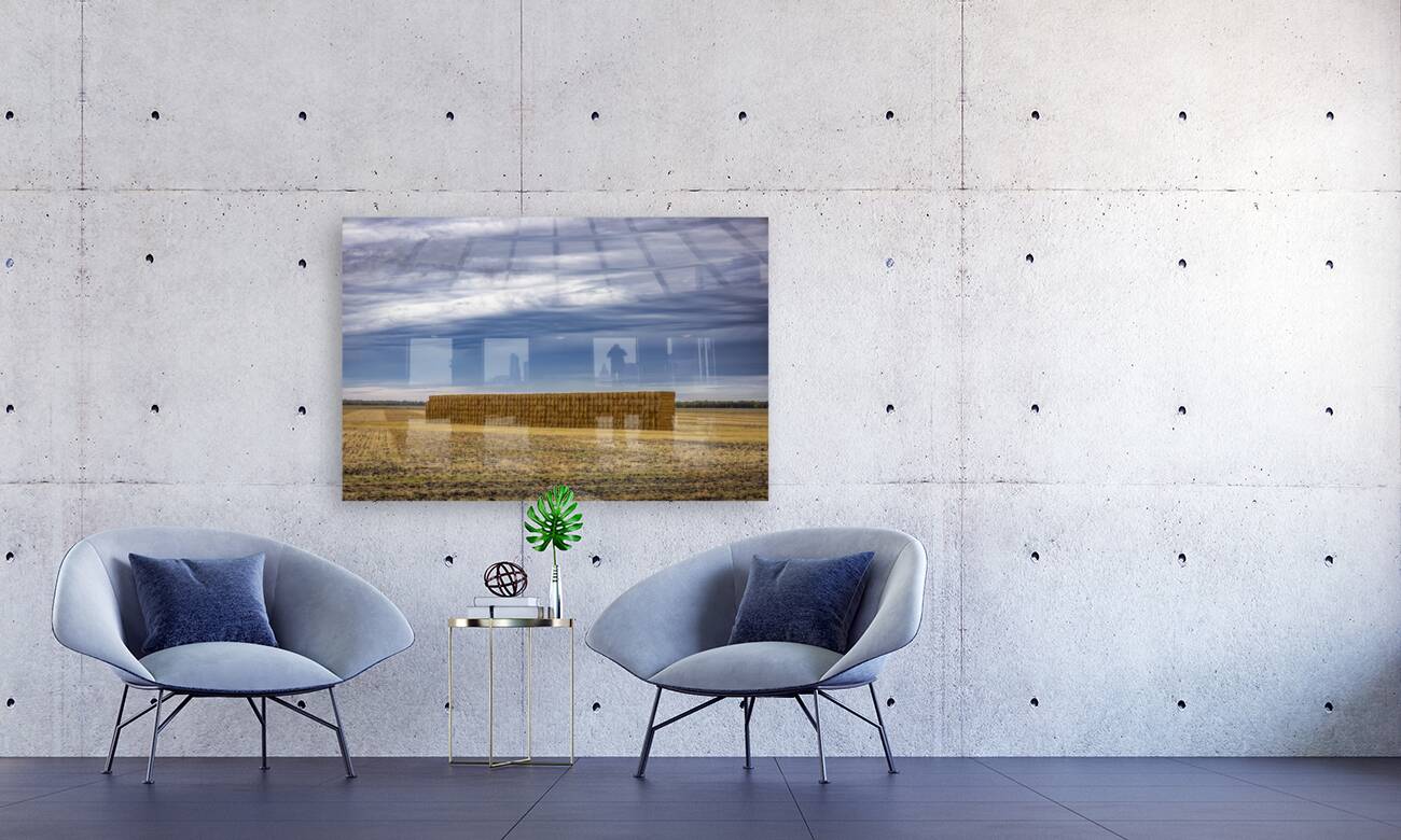 Hay Wall Reproduction