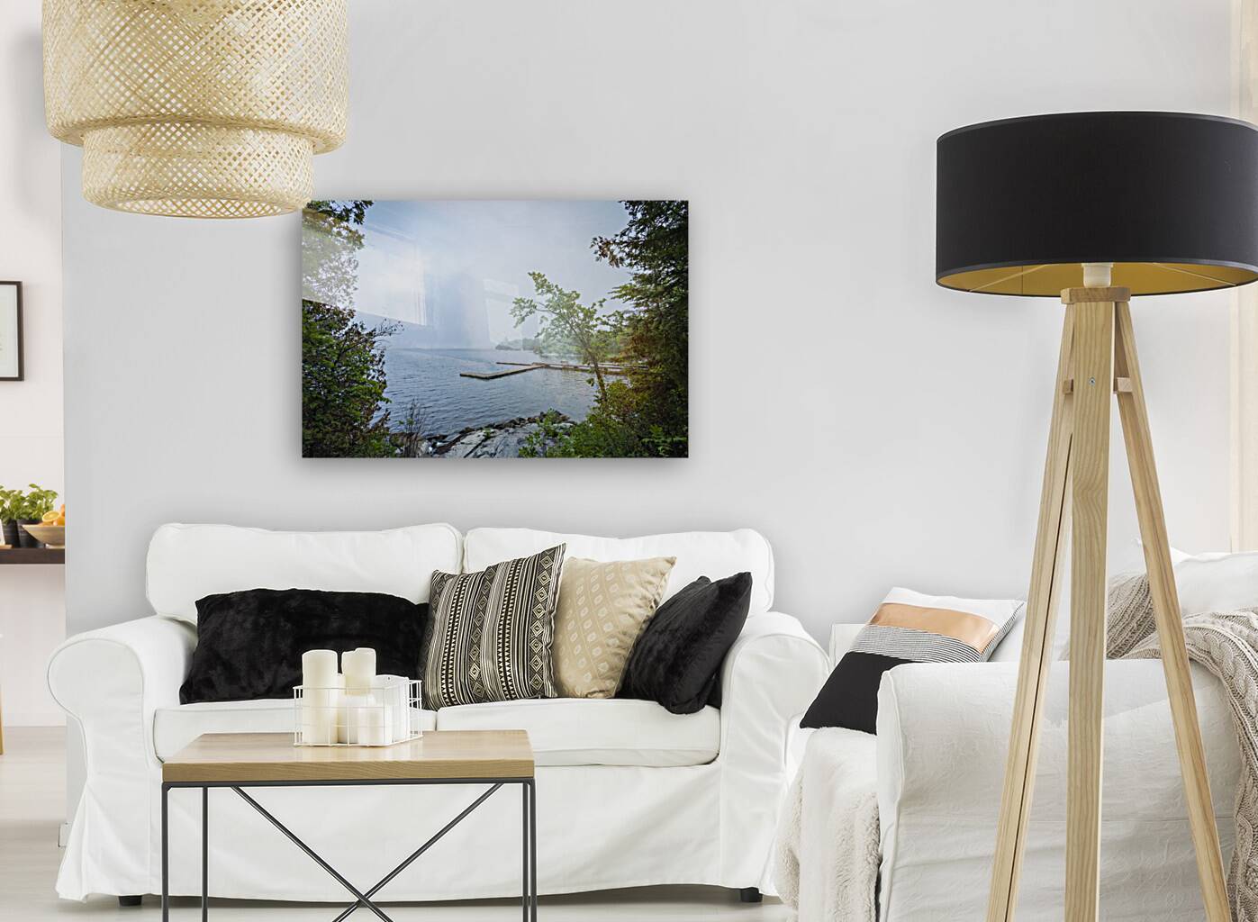 Manitoba Pioneer Camp Dock Reproduction