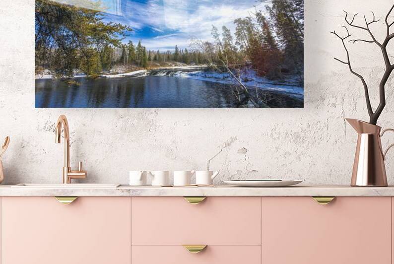 Winter at Pine Point Rapids by Marc Gilbert Photography