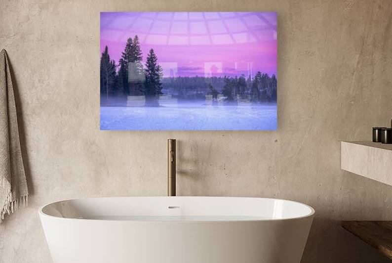 Fog Rising Over Falcon Lake by Marc Gilbert Photography