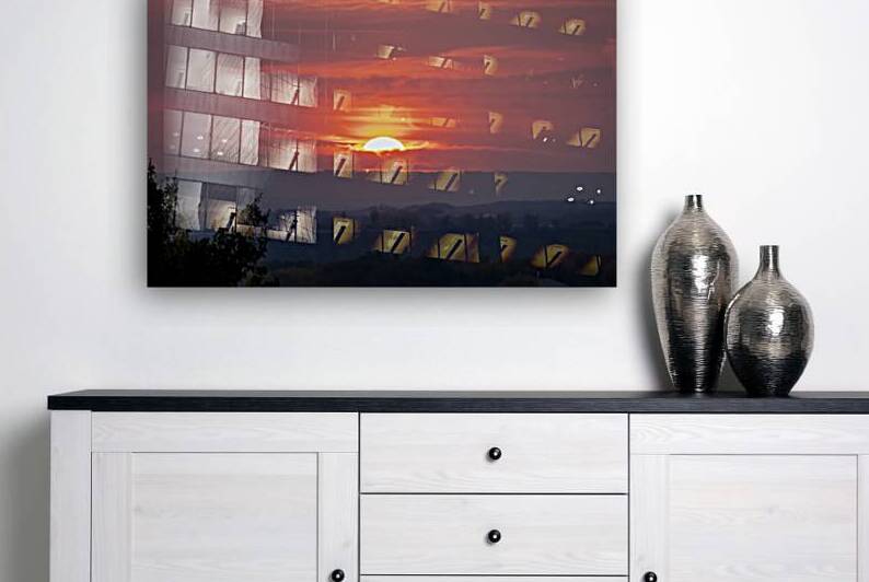 Red Wine Sunset by Marc Gilbert Photography