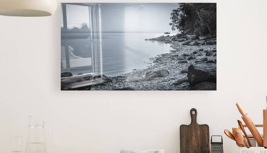 Heclas Coastline - Monochrome by Marc Gilbert Photography