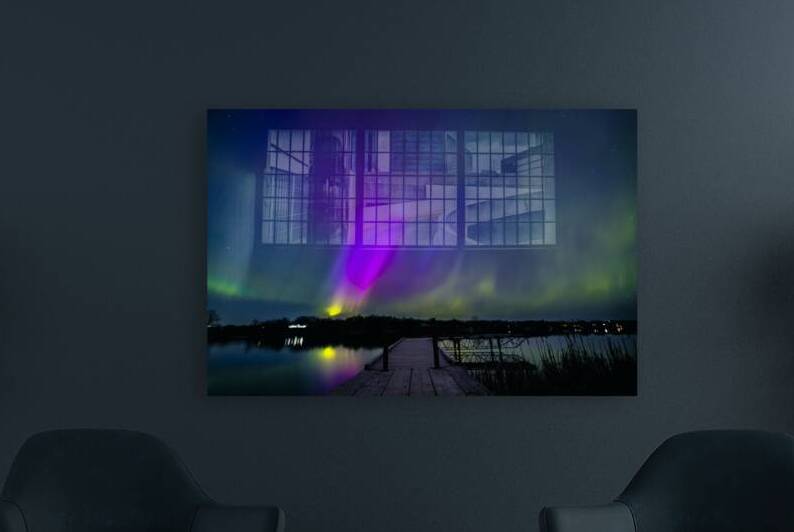 Comet Fall Aurora by Marc Gilbert Photography