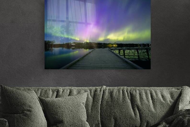 Auroras at the Dock by Marc Gilbert Photography