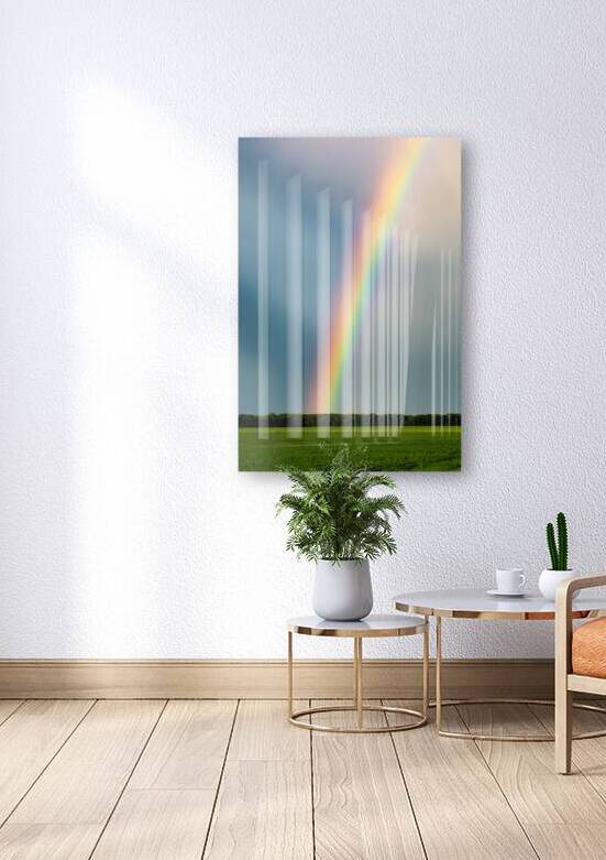 Rainbow in the Prairies by Marc Gilbert Photography