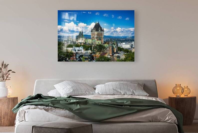 Old Quebec City Skyline by Marc Gilbert Photography