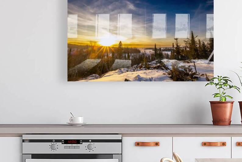 Falcon Lake Sunset by Marc Gilbert Photography