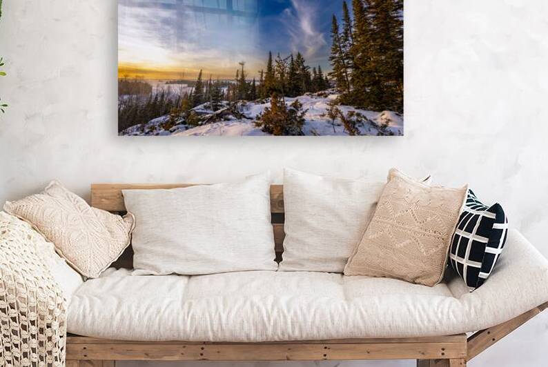 Falcon Lake Sunset by Marc Gilbert Photography