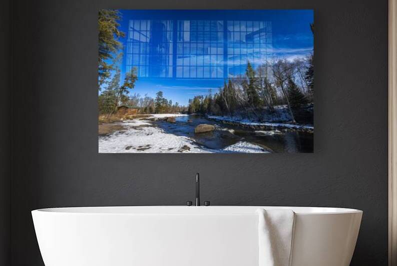 Pine Point Rapids Shelter by Marc Gilbert Photography