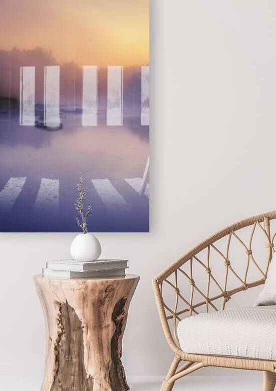 Foggy Sunrise on the Roseau River by Marc Gilbert Photography