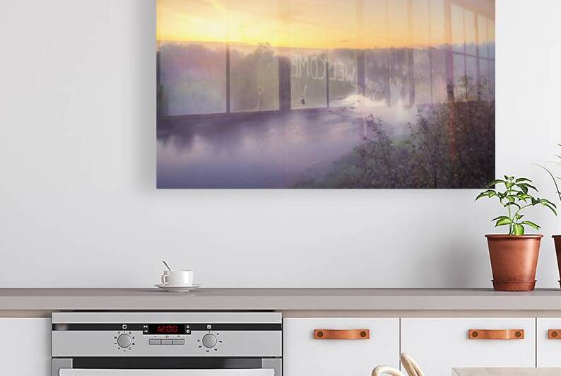 Foggy Sunrise on the Roseau River by Marc Gilbert Photography