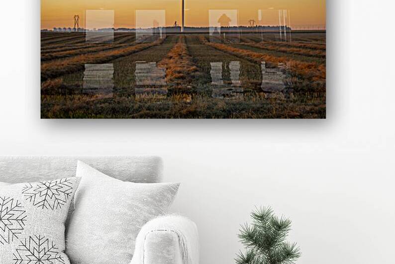 Wind Turbines at Sunset by Marc Gilbert Photography