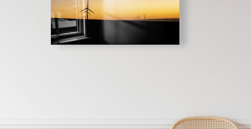 Wind Turbines at Sunset by Marc Gilbert Photography
