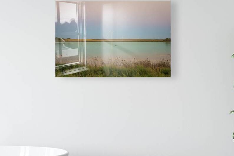 Wind Turbines Reflection by Marc Gilbert Photography