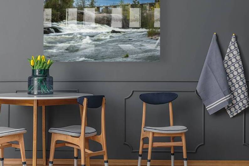 Falls by the Ruins by Marc Gilbert Photography