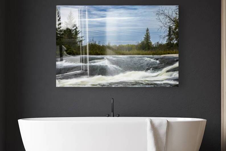 Falls by the Dam by Marc Gilbert Photography