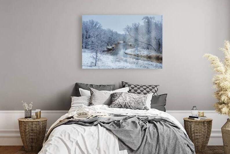 Freezing River by Marc Gilbert Photography