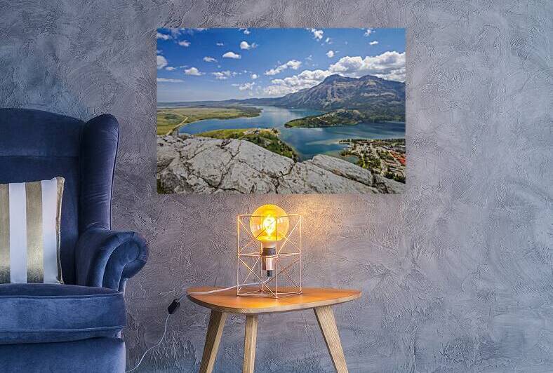 Waterton Lakes View by Marc Gilbert Photography