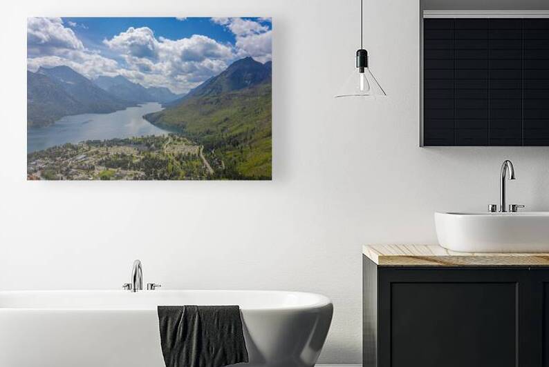 Overlooking Waterton by Marc Gilbert Photography