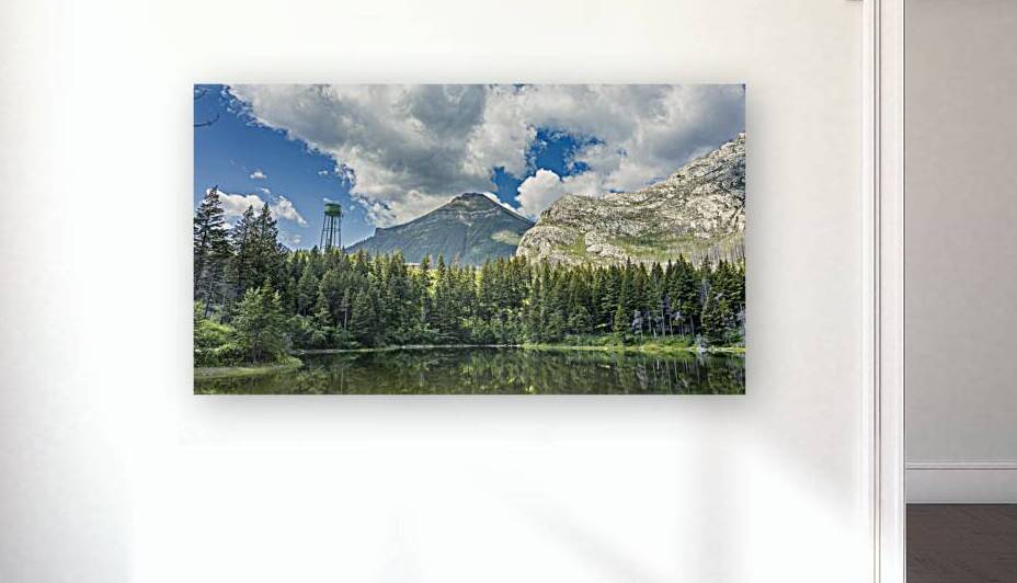 Reflections at Waterton by Marc Gilbert Photography