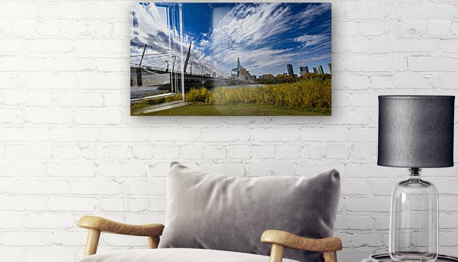 Provencher Bridge in the Fall by Marc Gilbert Photography