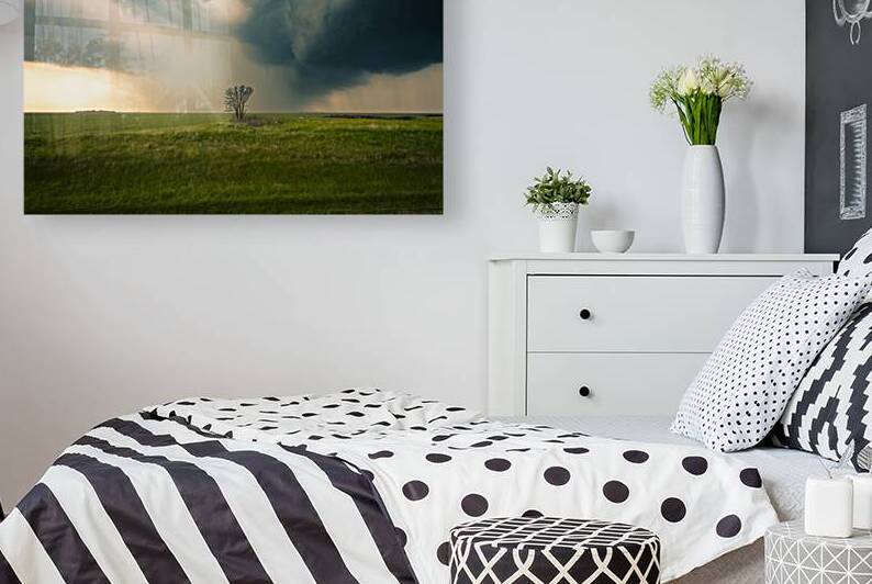 Lone Tree and Incoming Storm by Marc Gilbert Photography