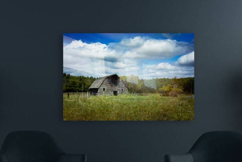 Old Barn on a Cloudy Day by Marc Gilbert Photography