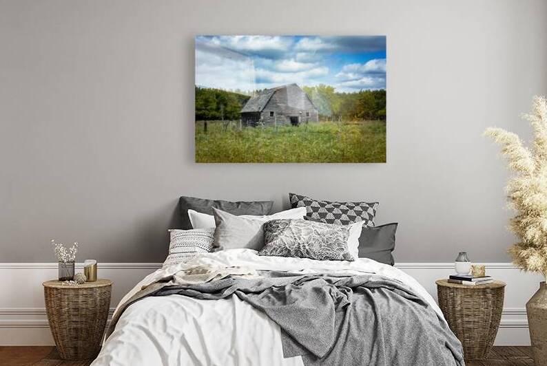 Old Barn on a Cloudy Day by Marc Gilbert Photography