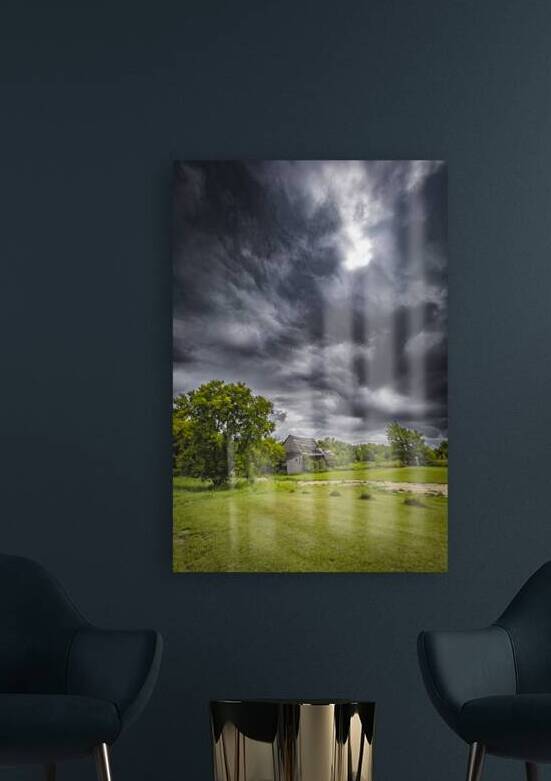 Old Barn on a Stormy Day by Marc Gilbert Photography